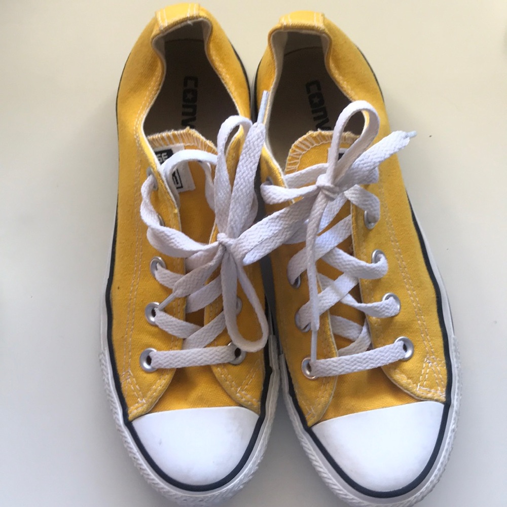 Yellow Converse